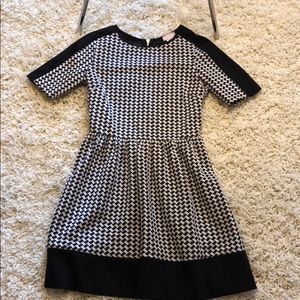 Black And White Checkered Dress